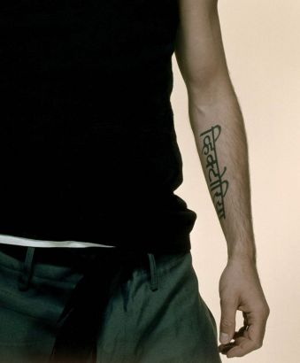 David Beckham Name Tattoo